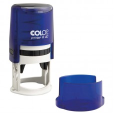 Оснастка для печати автомат. пласт. 40 мм синий Colop