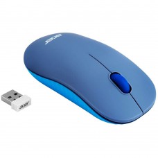 Мышь Aser б/пров. синяя USB OMR200