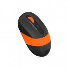Мышь A4 Fstyler FG10 черный/оранж оптическая (2000dpi) беспроводная USB (4but)
