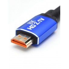 Кабель HDMI(m)HDMI(m) 3m. 8K  v2,1 High speed,metal gold AT8887