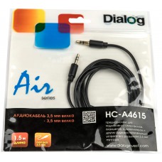 Аудиокабель HC-A4615  3,5мм длина 1,5м  DIALOG
