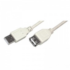 Кабель-удлинитель BURO USB 2.0 /0,75м A(m)A(f)